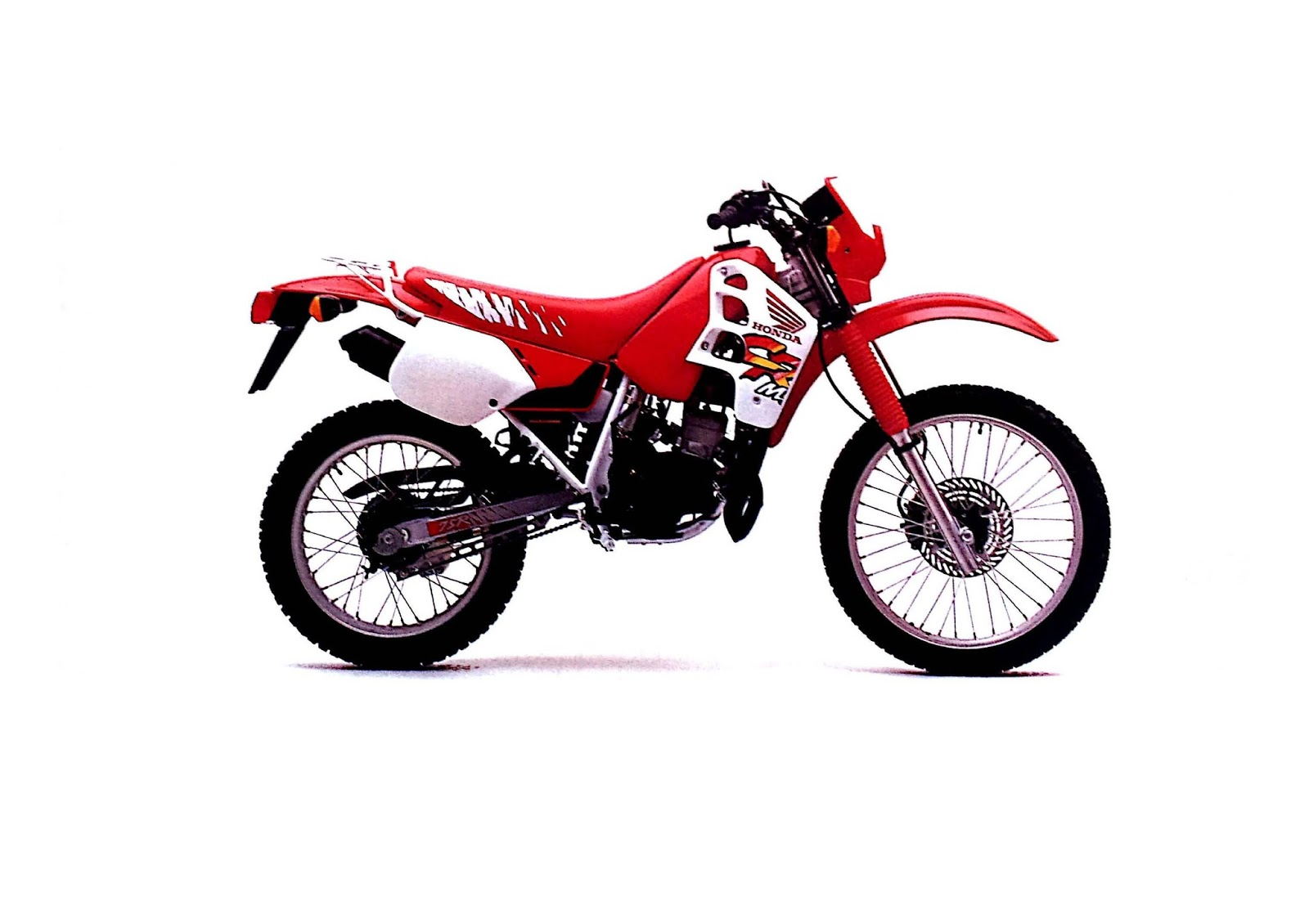 Honda Crm 50 Rr Left Side Rear Tail Fairing Panel 1992 To 1998 50 00 Picclick Uk