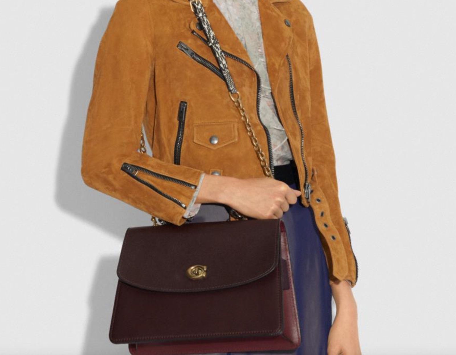 coach parker top handle 32
