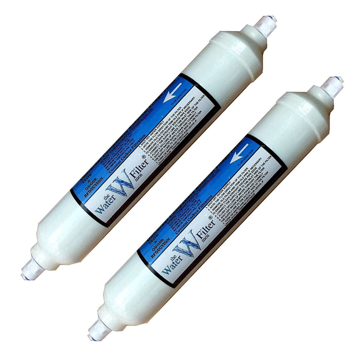 2 Filtres à Eau Réfrigérateur Frigo Américain Compatible
