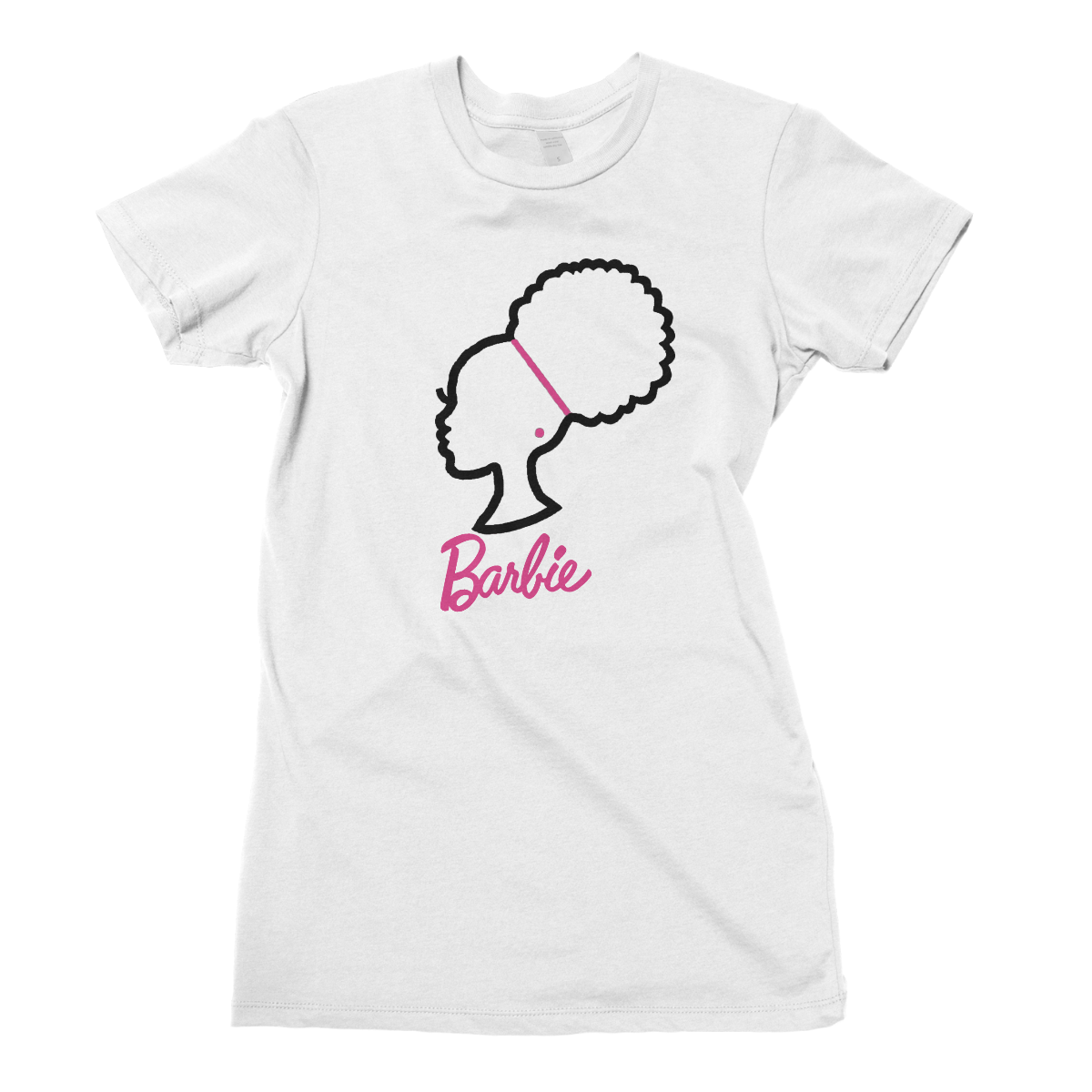 black barbie afro t shirt