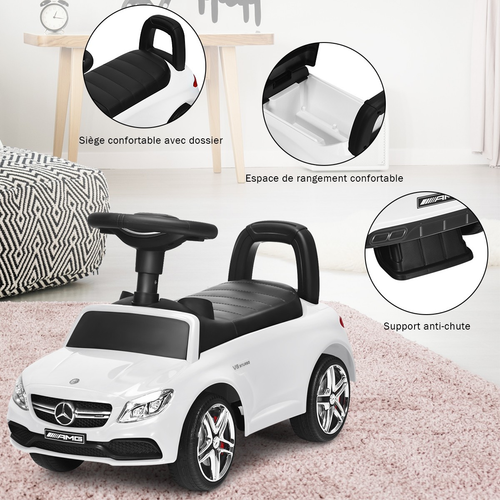 Jouet Voiture De Luxe Porteur Pour Enfants Bebe 12 36 Mois Avec Klaxon Eur 68 99 Picclick Fr