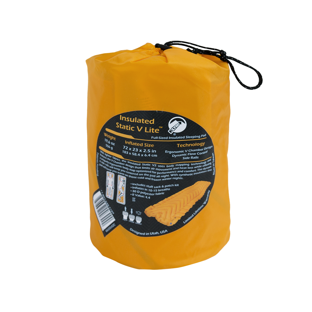 Klymit Insulated Static V Lite Camping Sleeping Pad Factory Refurbished 58 87 Picclick