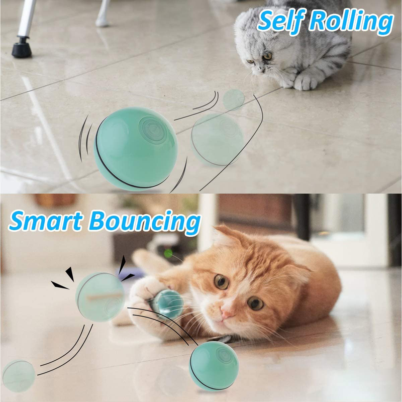 Balle Interactive Intelligente De Jouet Pour Chat Boule De Roulement Automatique Eur 18 37 Picclick Fr