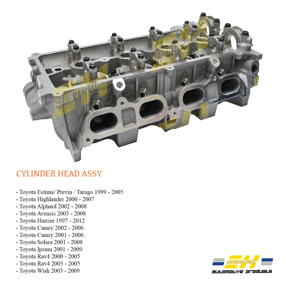 Cylinder Head Toyota Camry Rav4 Highlander Alphard 1az 2az Auto Parts Accessories Bennysberries Auto Parts And Vehicles