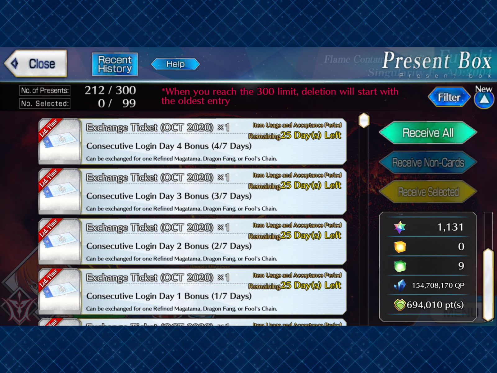 Na Fgo Fate Grand Order Starter Account 3ssr Merlin Gilgamesh 1131 Sq 131 00 Picclick
