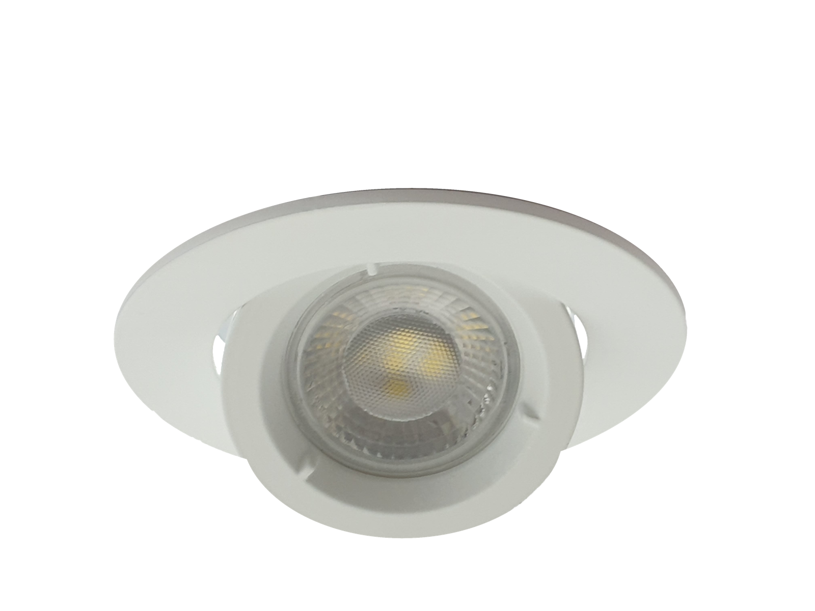 Large Gu10 Scoop Tilt Directional Recessed Ceiling Led