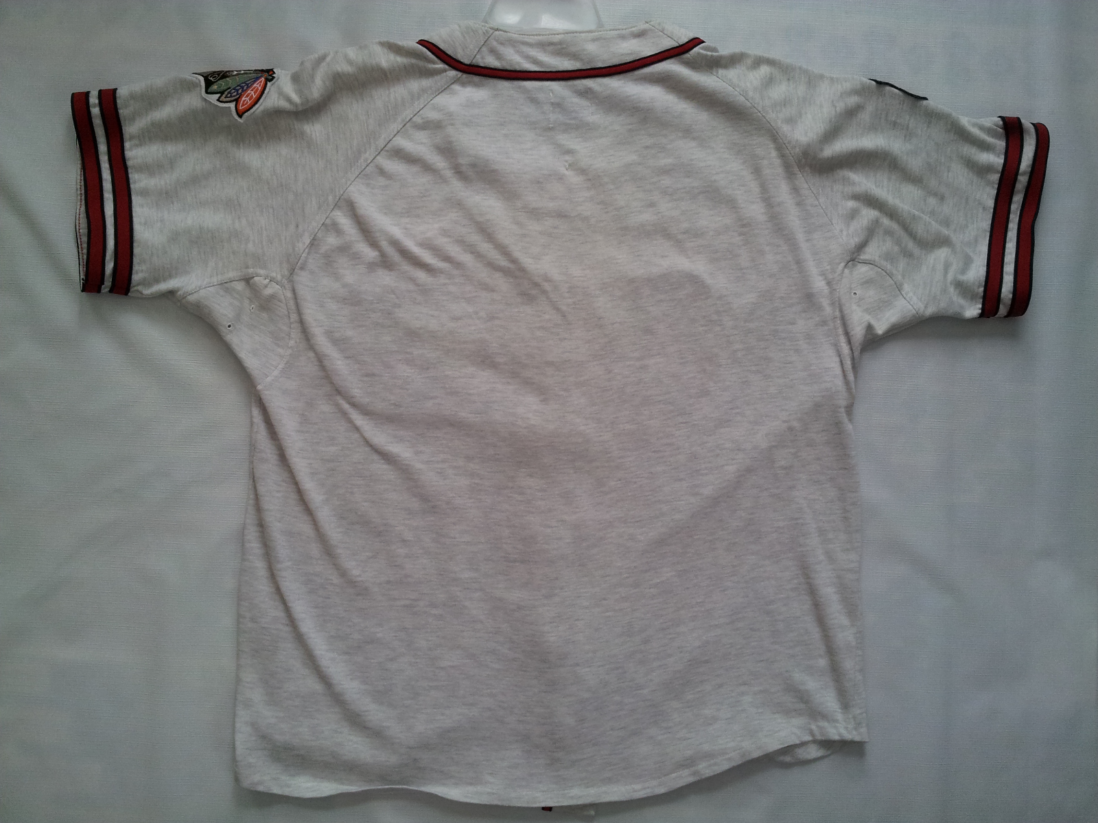blackhawks baseball jersey