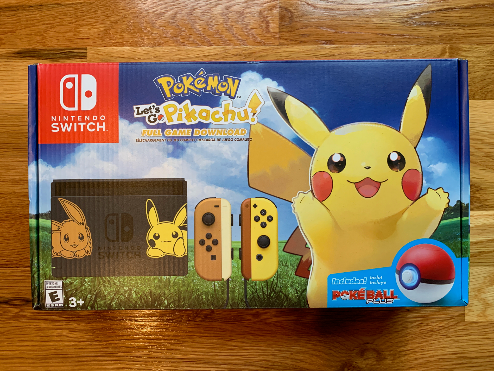 Nintendo Switch Console Bundle Pikachu Eevee Lets Go
