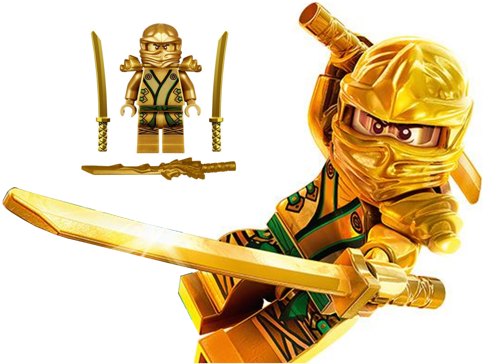 golden lloyd ninjago