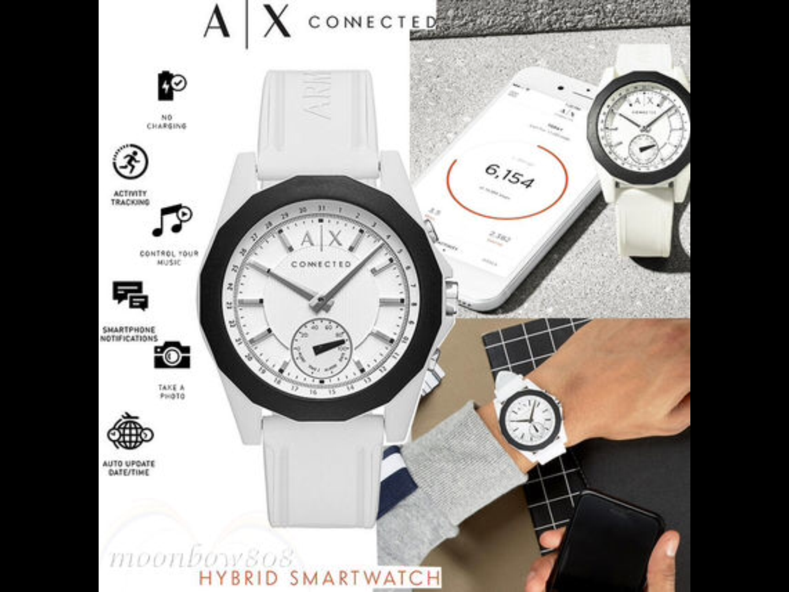 armani exchange hybrid smartwatch