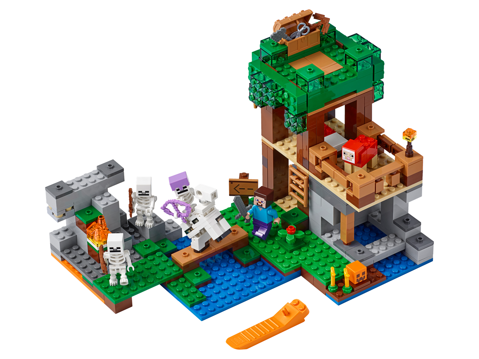 Lego Minecraft Abenteuer In Den Felsen Die Skelette N8 18 Speelgoed En Spellen Lego Razzmatazzfilms Com
