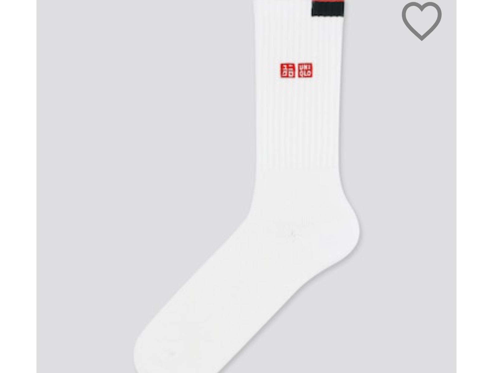 UNIQLO ROGER FEDERER Tennis Socks French Open 2021 White ...
