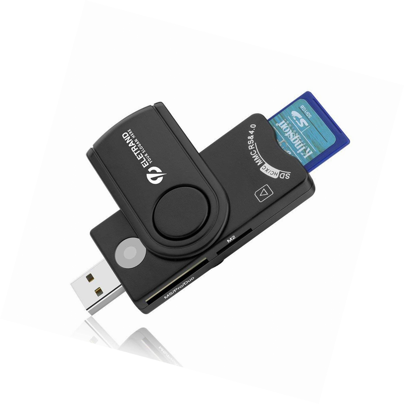 Zubehor Fur Speicherkarten Linux Usb Smartcard Reader Chipkartenleser Sim Kartenleser Cac Ic Bank Chipkarte Id Karte Kartenleser Adapter Mit Zwei Steckplatzen Unterstutzung Mac Os Kompatibel Mit Windows Computer Zubehor Cerocero Mx