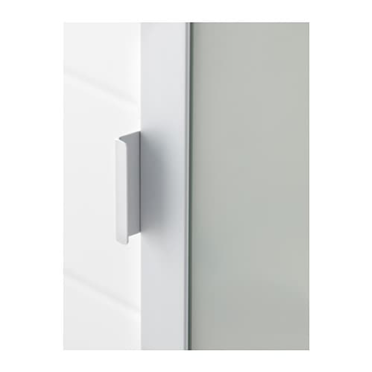 Ikea Lillangen High Cabinet White Aluminum 302 050 81 349 99