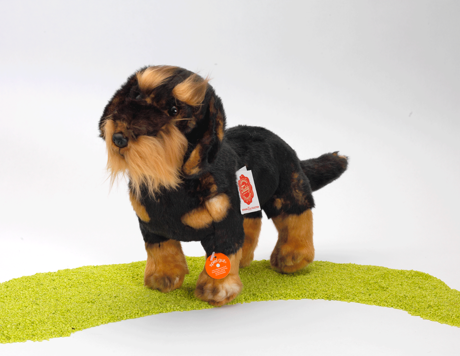 Teddy Hermann Pluschtier Hund Rauhaardackel Dackel Stehend 28 Cm Eur 28 99 Picclick De