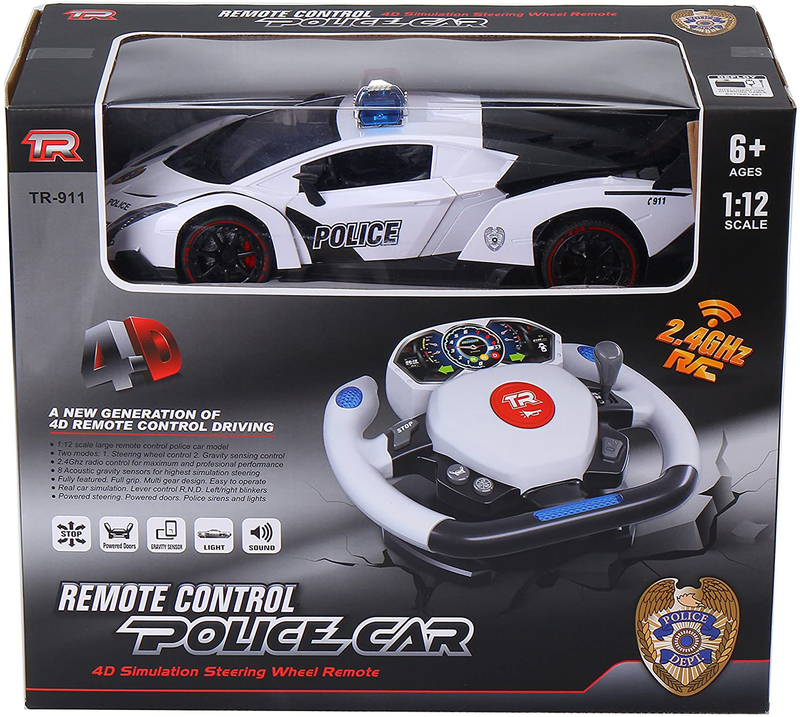 remote control car with steering wheel
