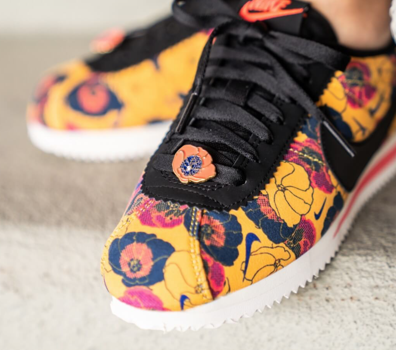 nike classic cortez lx floral women's