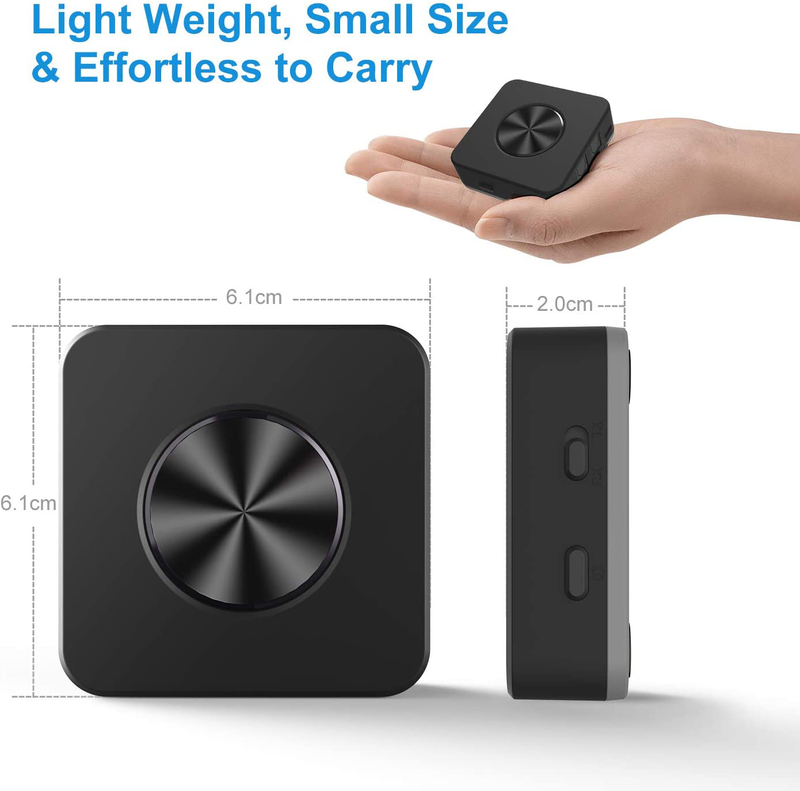 yuanguo bluetooth 5.0 transmitter and receiver