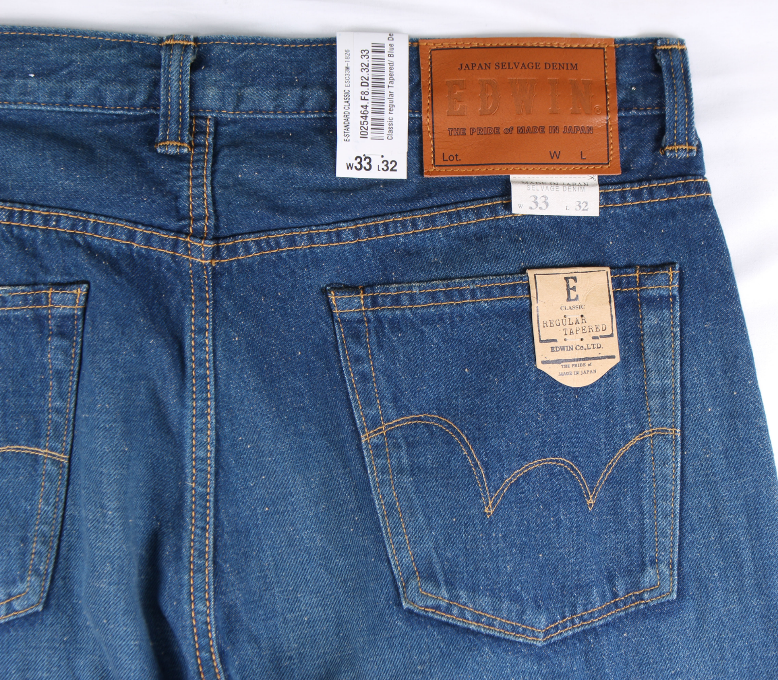 edwin e standard classic regular tapered