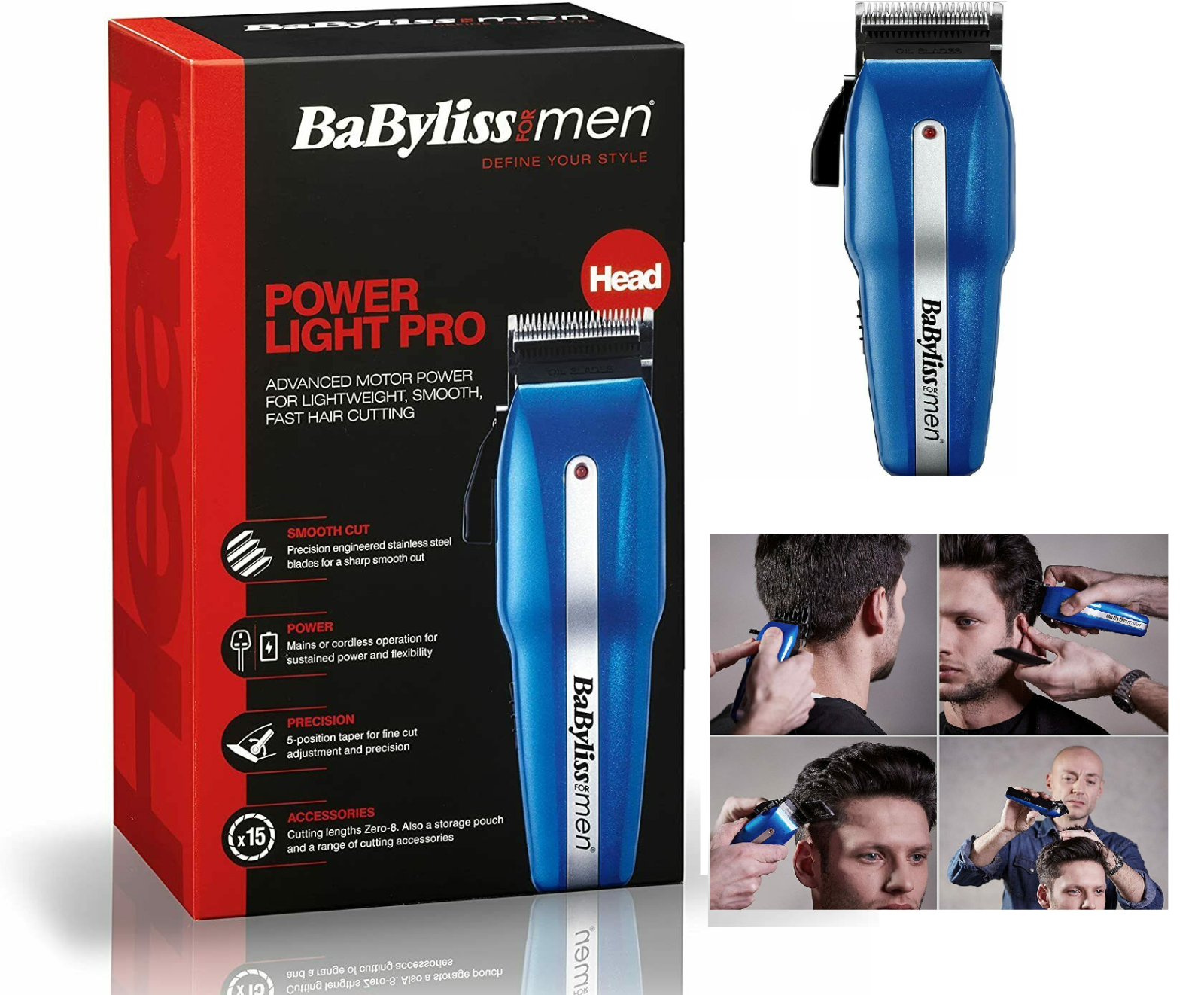 babyliss precision power corded hair clipper