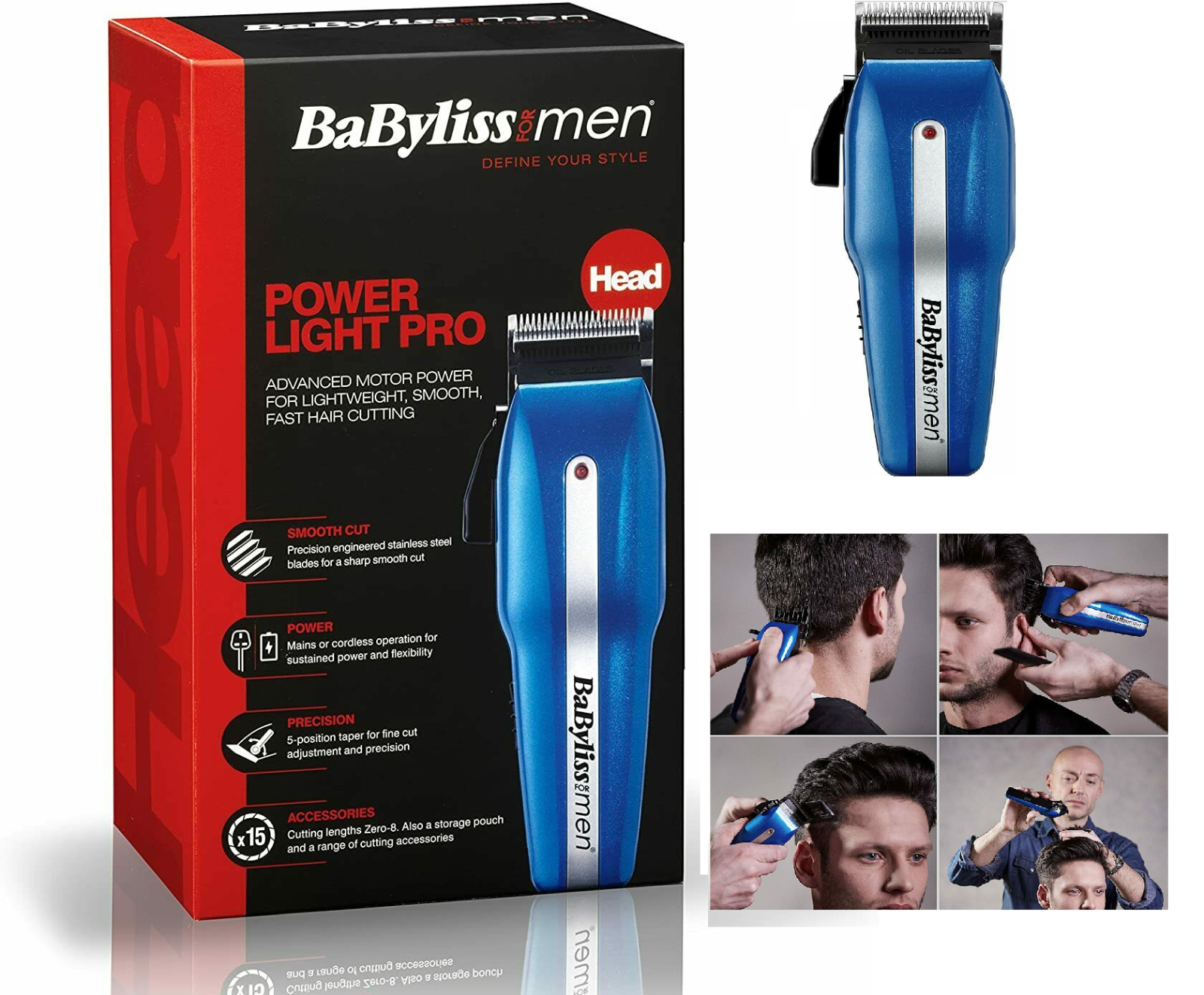 babyliss for men power light