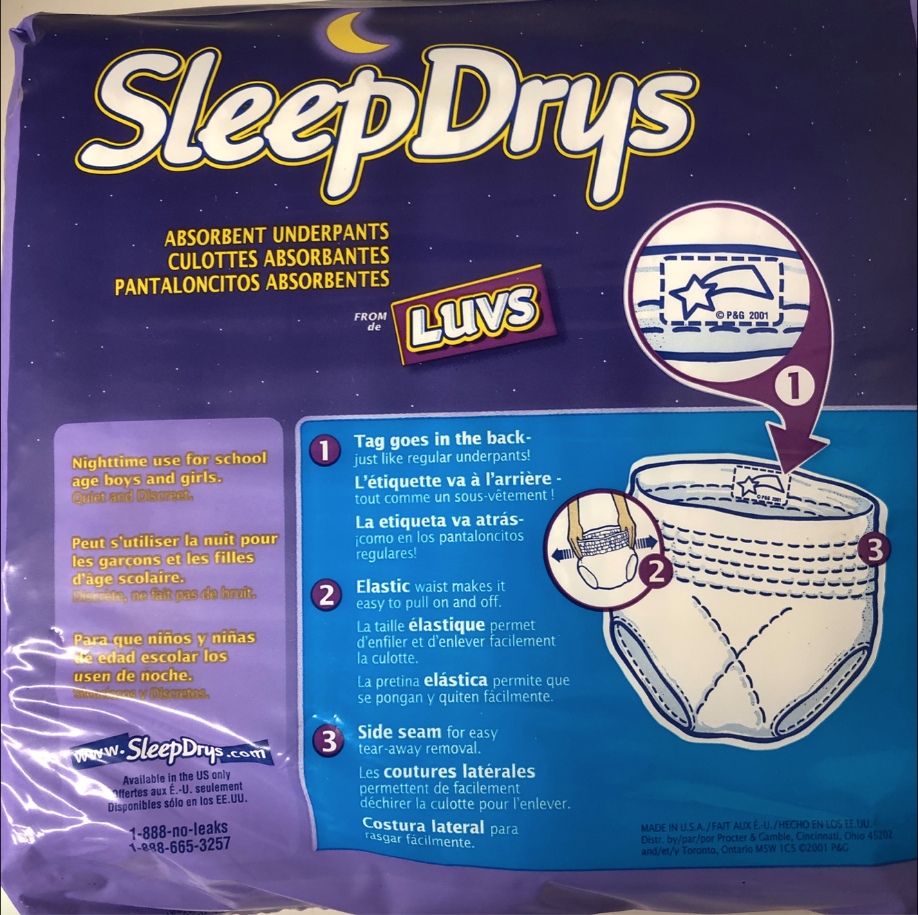 sleepdrys diapers
