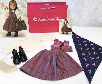 American Girl Pleasant Company Kirsten Dirndl Kerchief Outfit Shoes Socks 72 62 Picclick