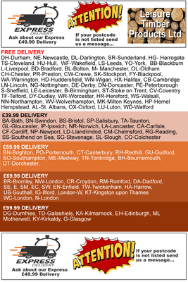 Complete Decking Kit Diy Deck Kit Everything Included See Postcodes 3m X 3 6m 561 60 Picclick Uk