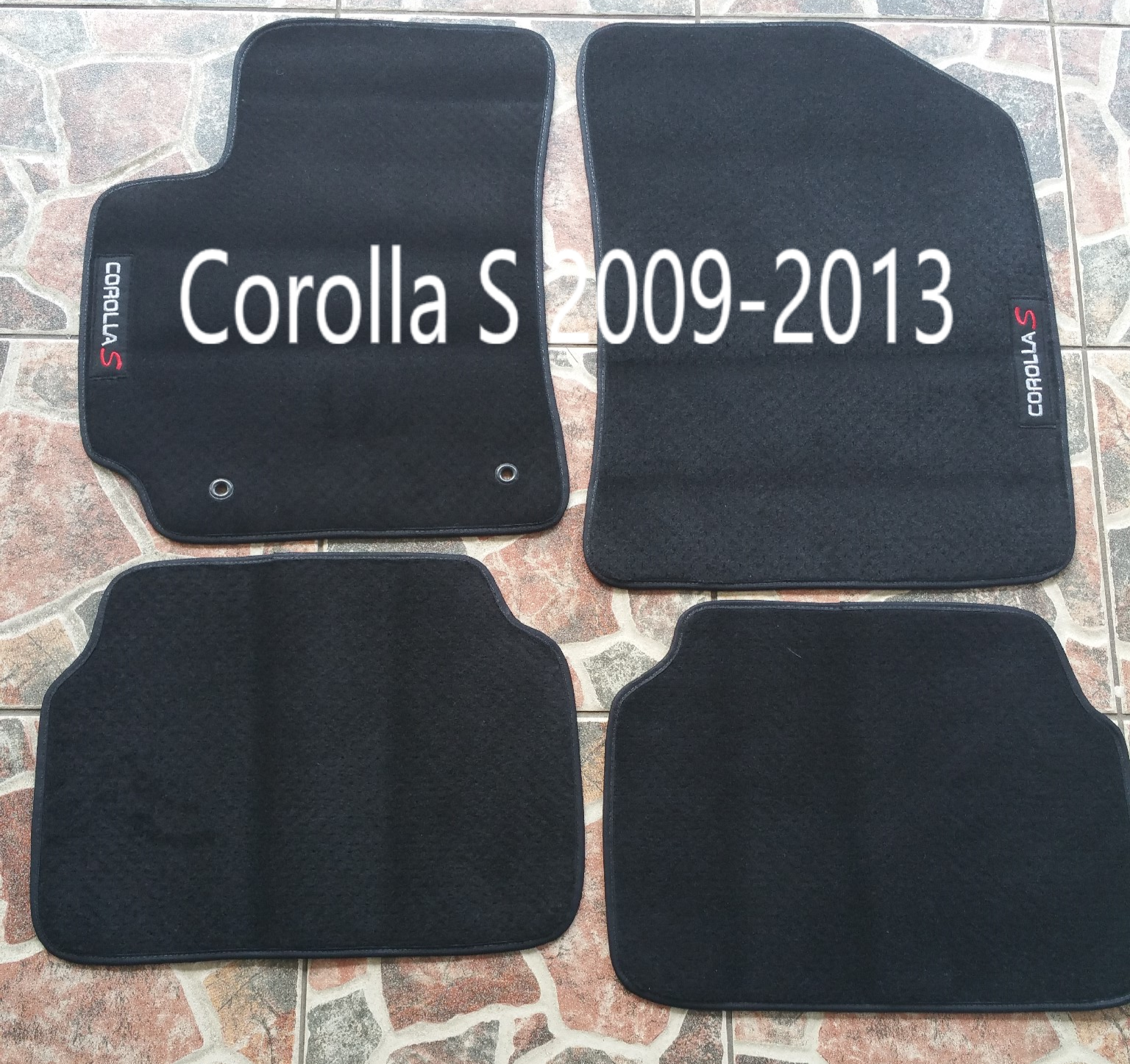 4 Pt206 02171 20 Fits 2017 2019 Oem Toyota Corolla Black Carpet