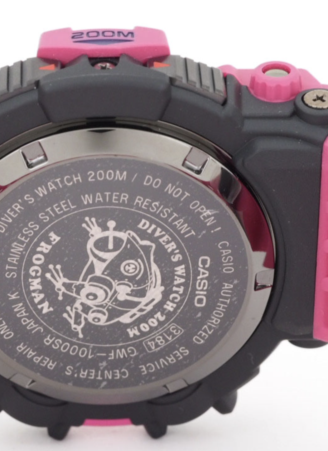 Casio G Shock Frogman Men In Sunrise Purple Gwf1000sr 4 Multi Band 6 Solar Power 1 100 00 Picclick