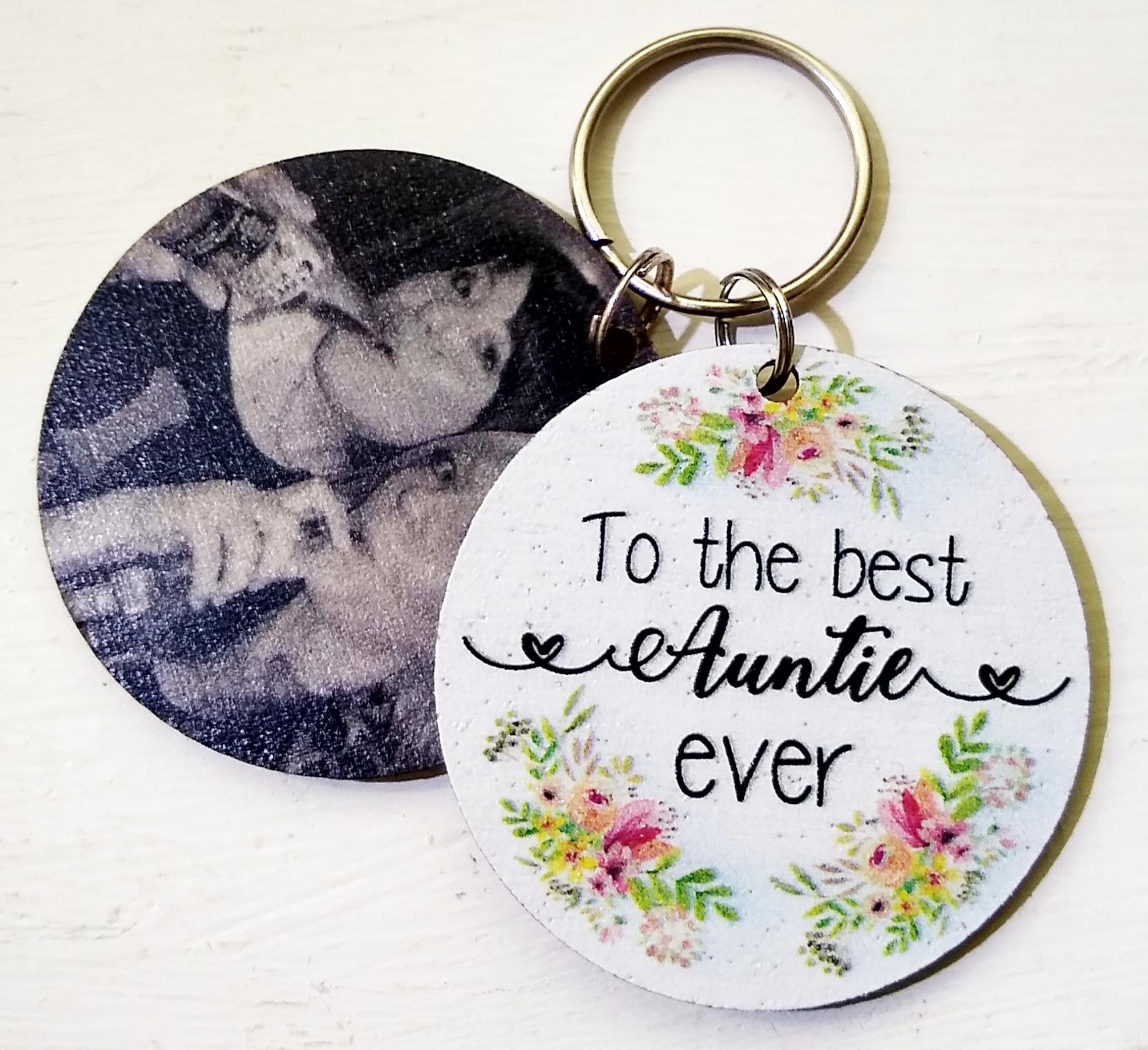 this auntie belongs to keyring