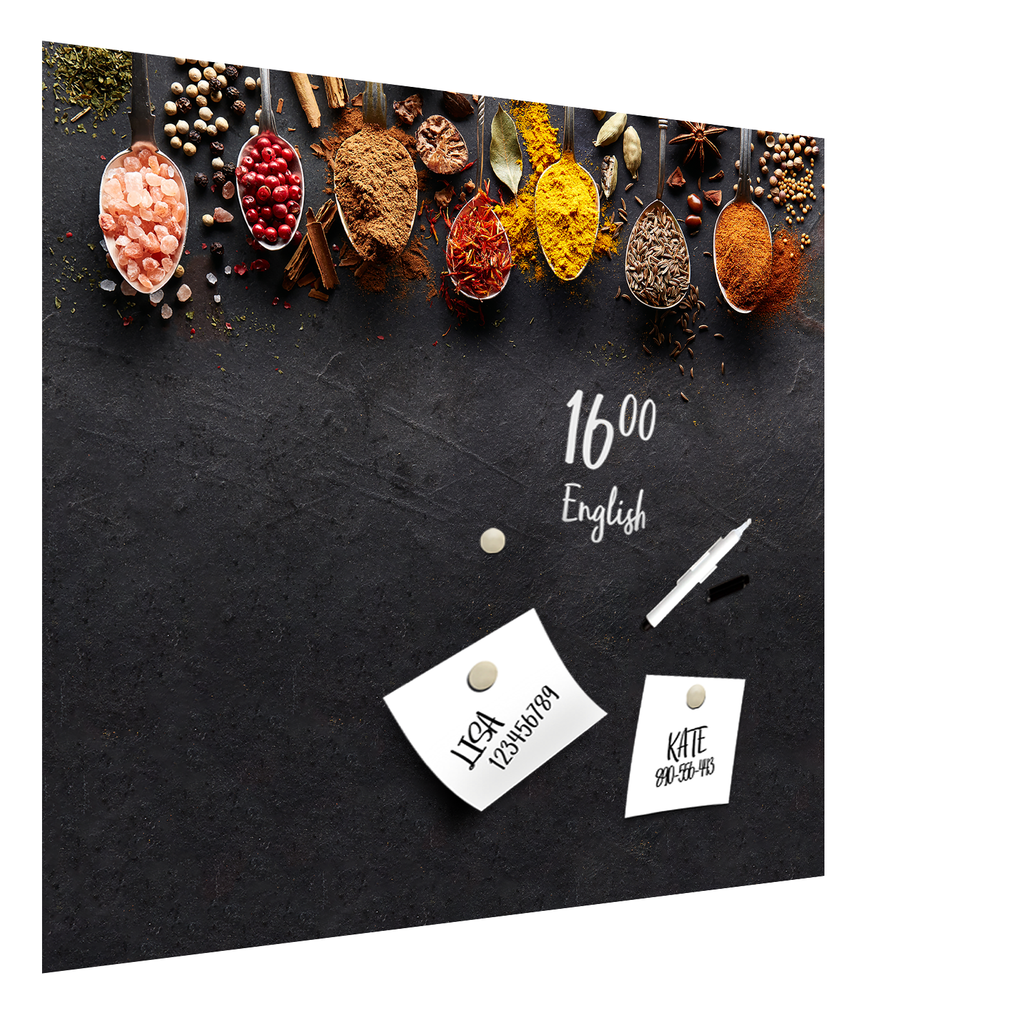 Wandtafel Magnetisch Küche - The Mid Century Modern Living Room