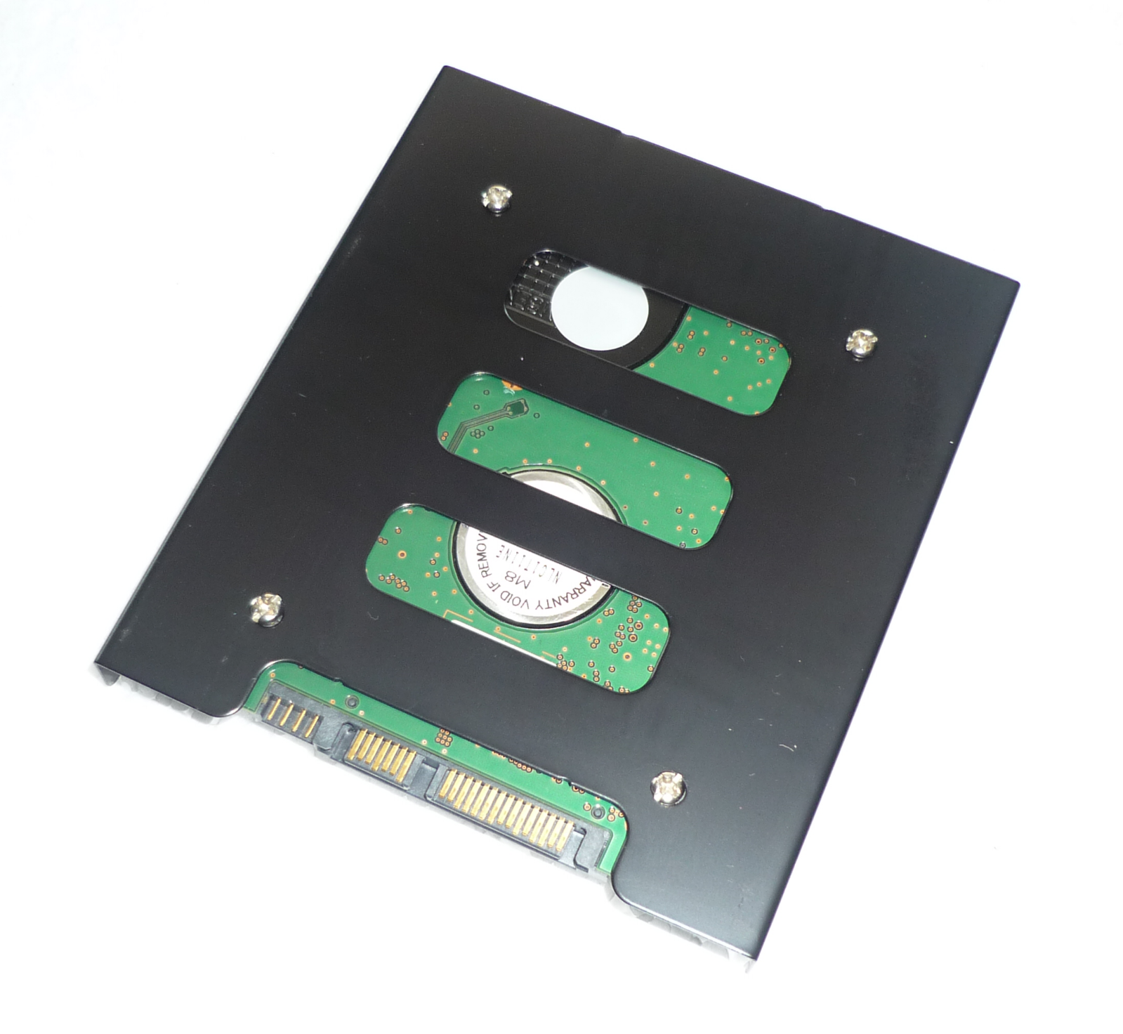 2 5 To 3 5 Ssd Hdd Adapter Hard Drive Caddy Mounting Bracket For Desktop Pc 23 45 Picclick Uk