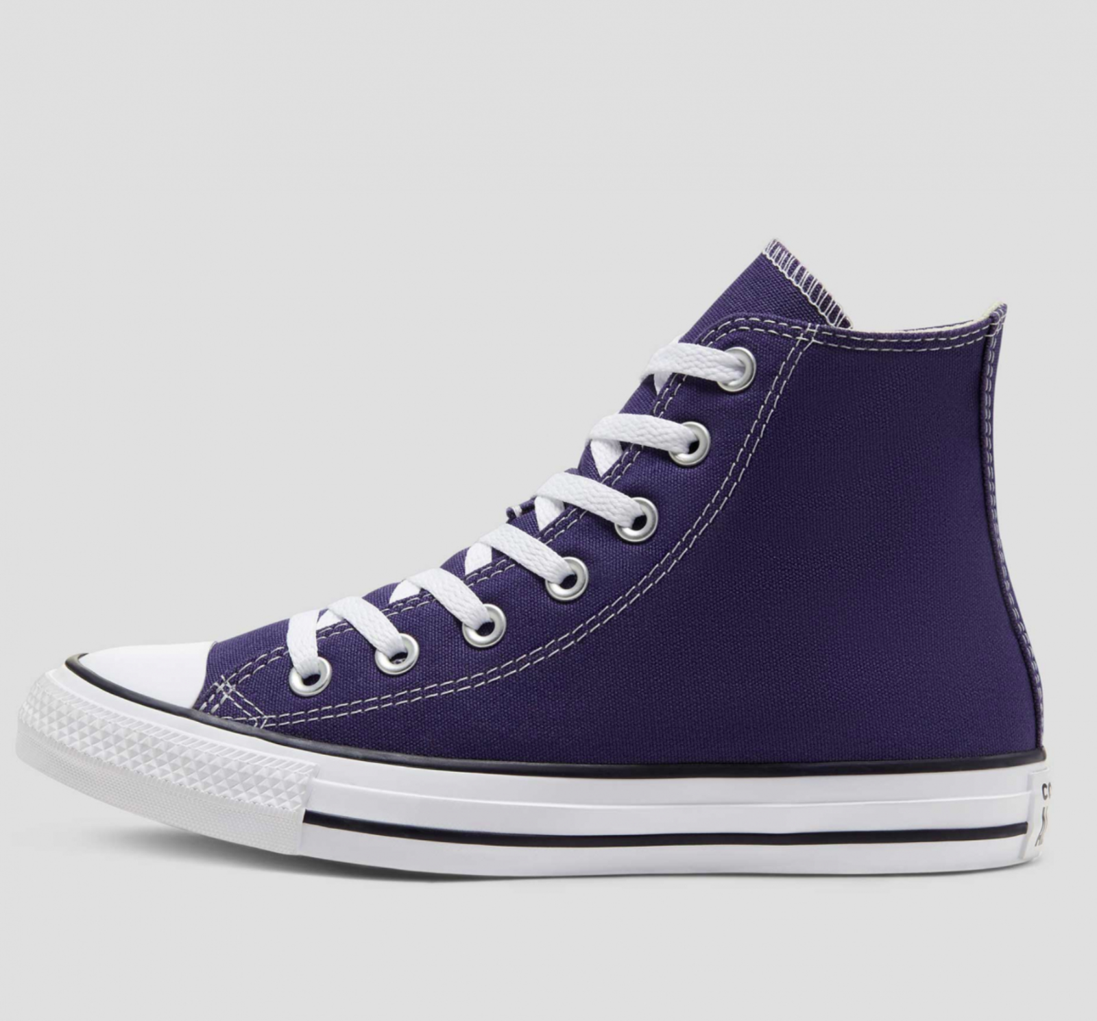 purple converse trainers