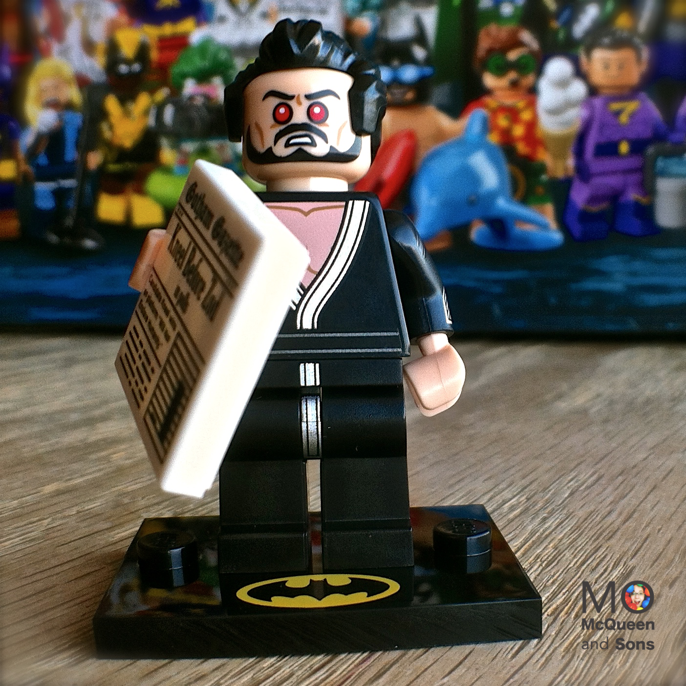 LEGO Batman Movie Series 2 MINIFIGURE SUPERMAN GENERAL ZOD SEALED 71020