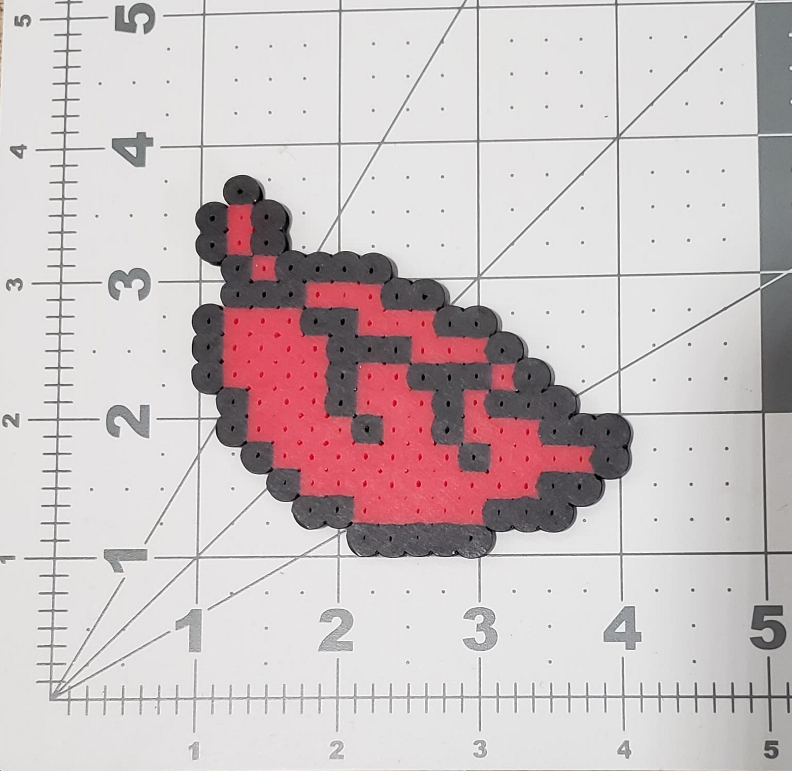 Mario Powerups Pixel Art 8 Bit Perler Beads Magnet Ornament Mario New 8 95 Picclick