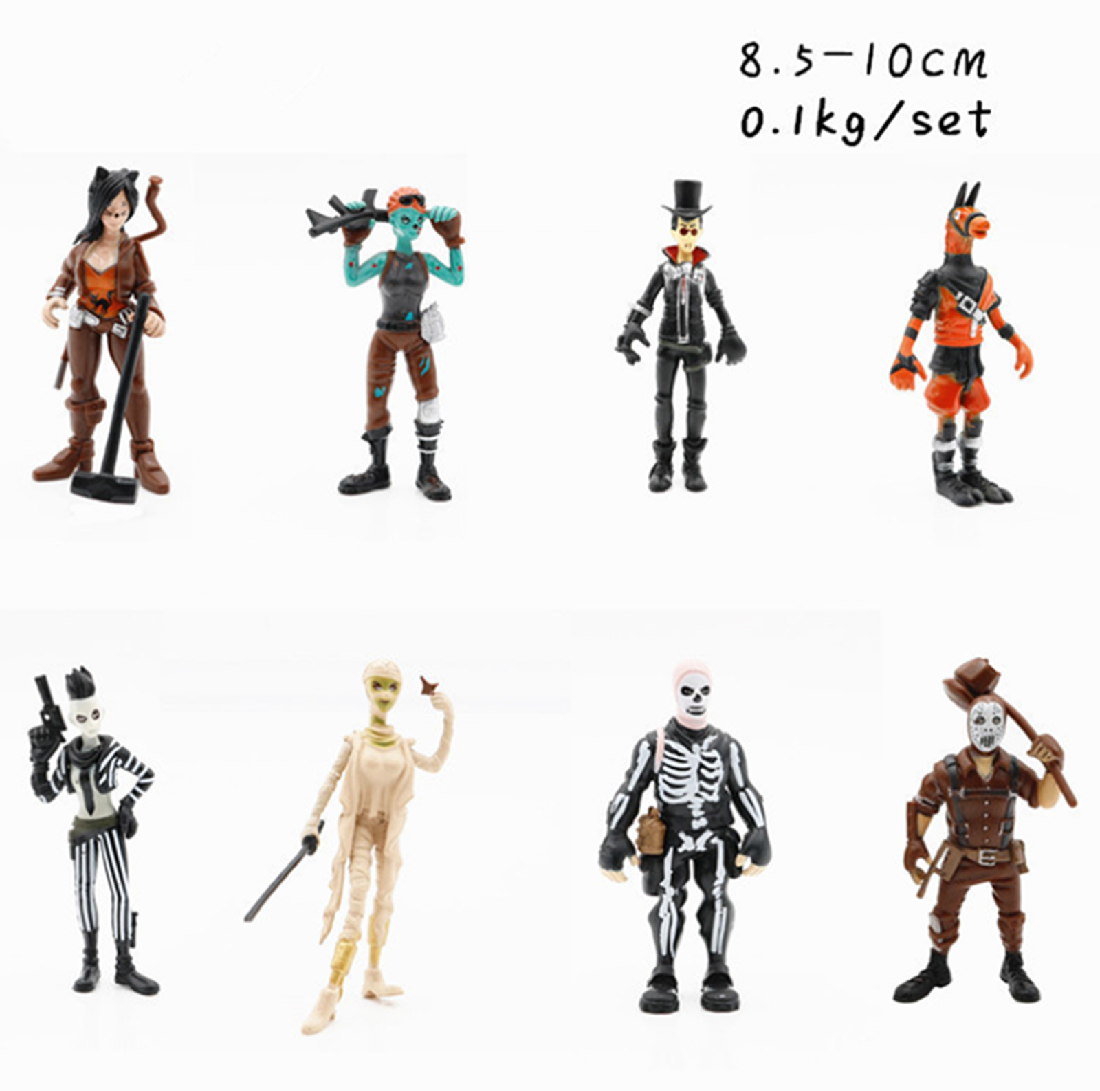 XMAS GIFT 16 Pcs Fortnite Action Figures Skull Trooper ...