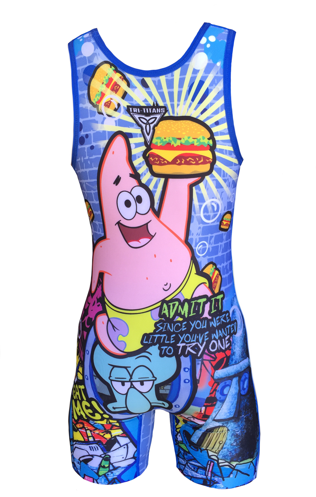 spongebob wrestling singlet