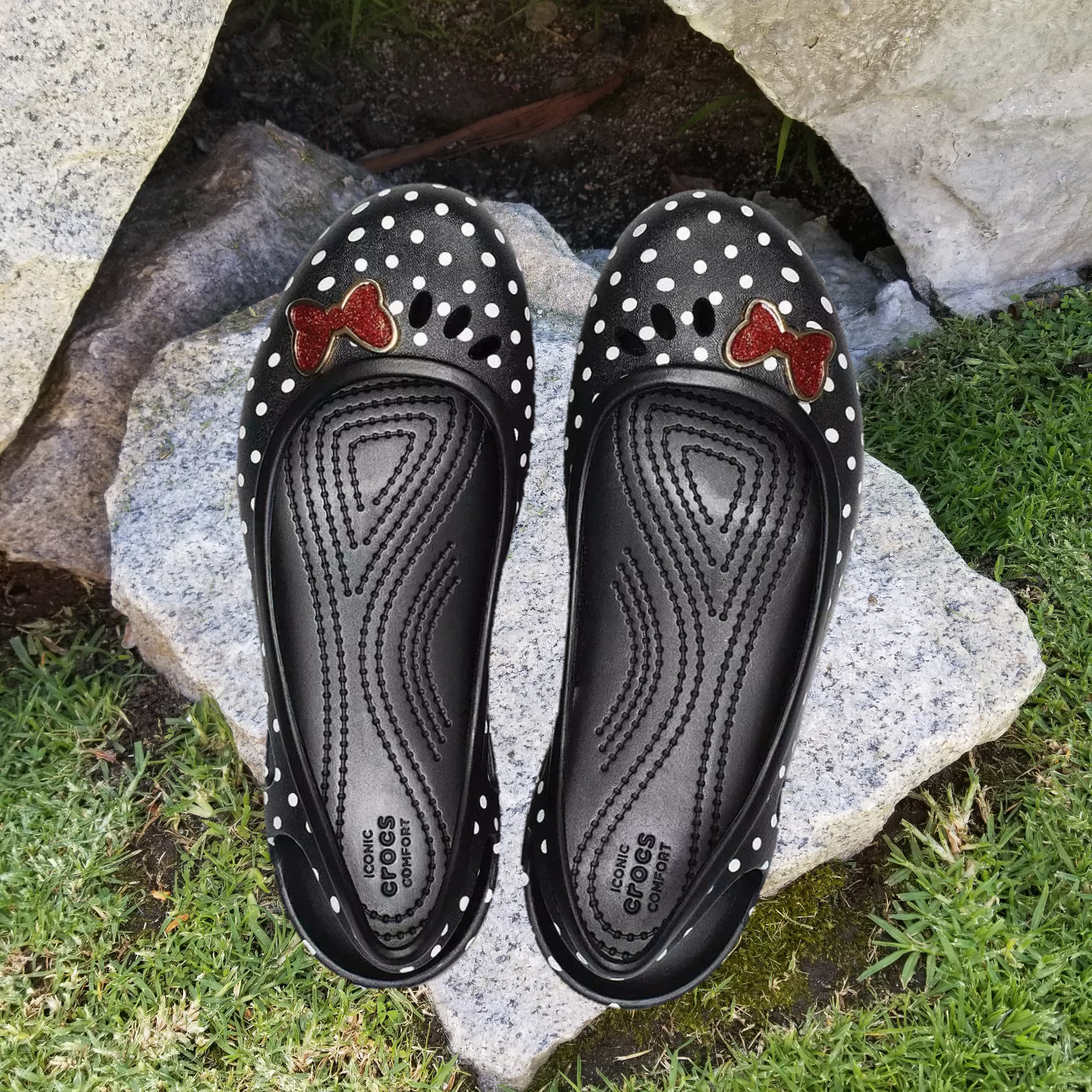 women's kadee minnie dots slingback