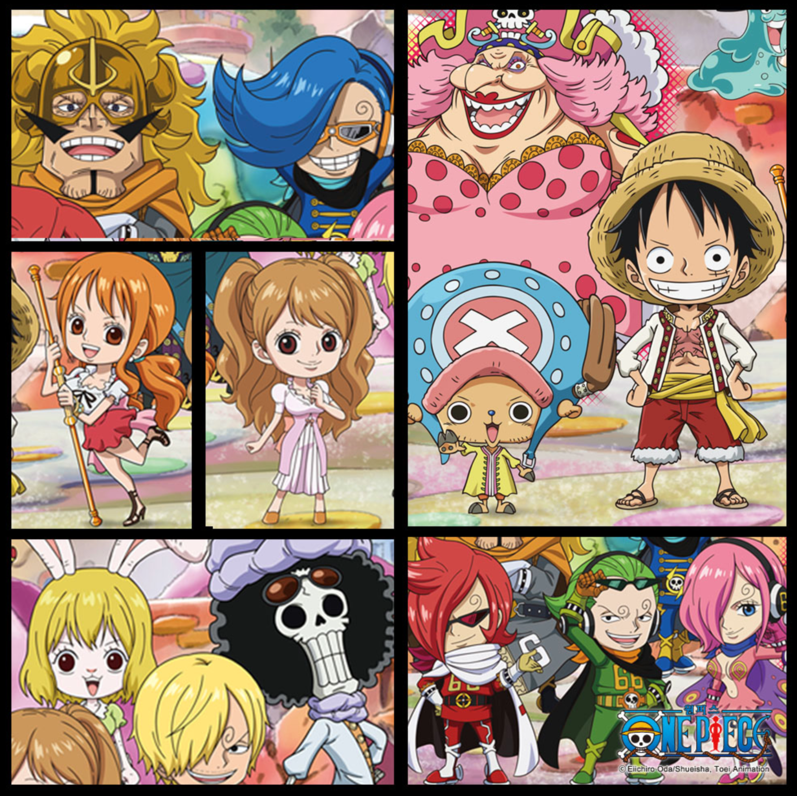 Wide Jigsaw Puzzle 752 Pieces Pirates One Piece Sweet Island Small Kids Version 63 99 Picclick