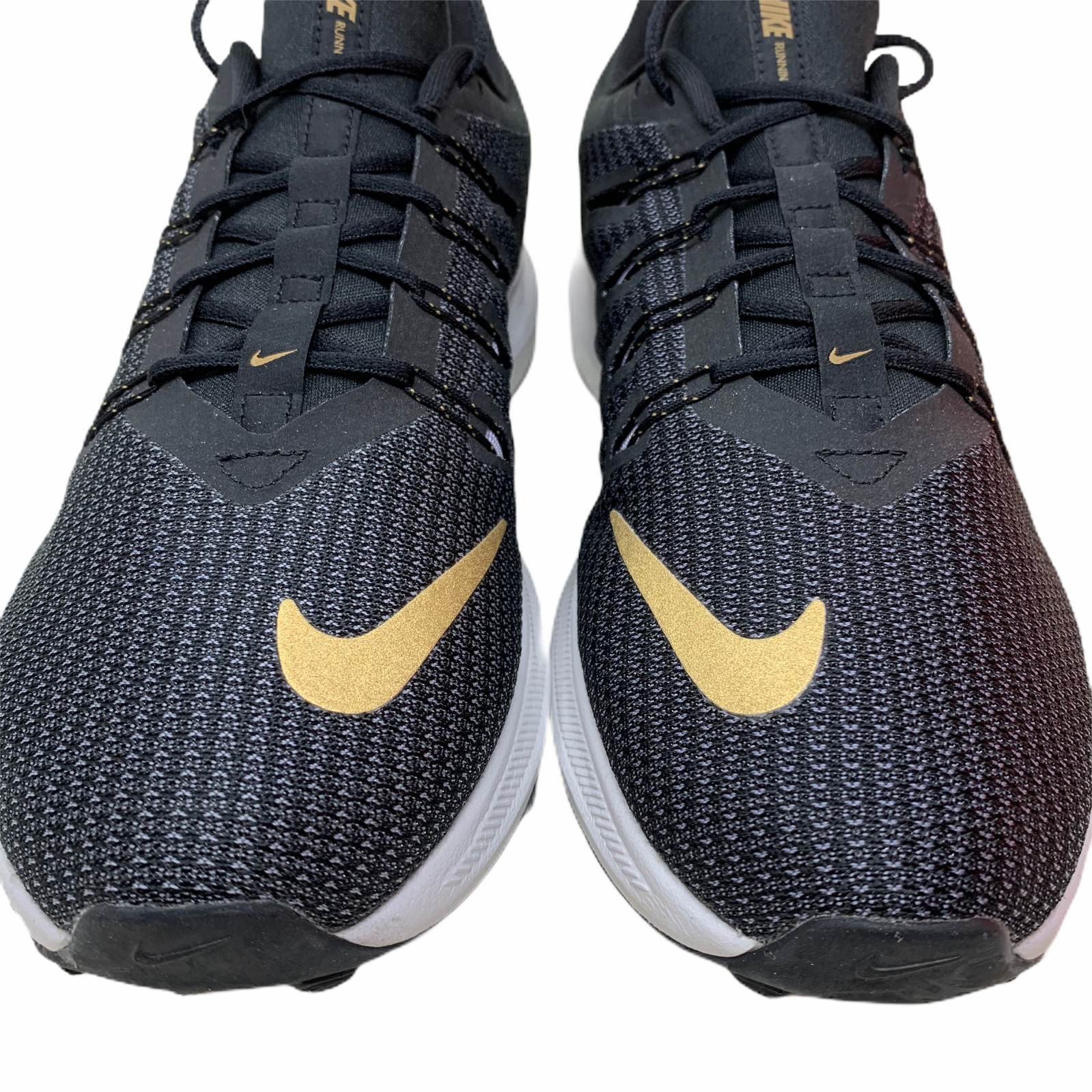 nike quest black gold