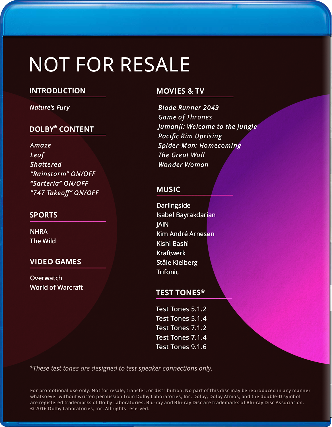 Dolby Atmos Demo Disc Download