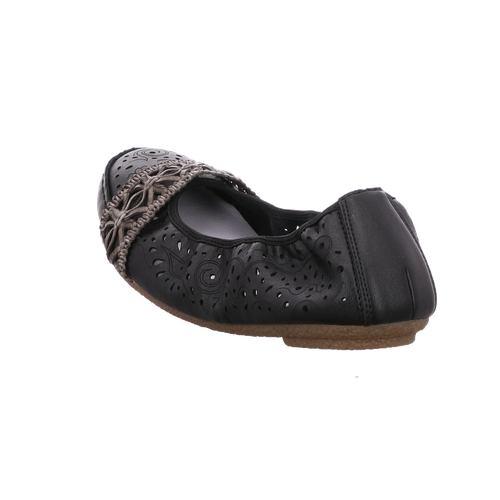RIEKER DAMEN BALLERINAS Savannah 41 41466 00 schwarz 418499 Rieker Damen Ballerinas Savannah 41 41466 00 schwarz 418499