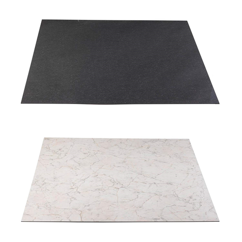 Beldray Eh1393bq Reversible Laminate Fireplace Back Panel In Slate