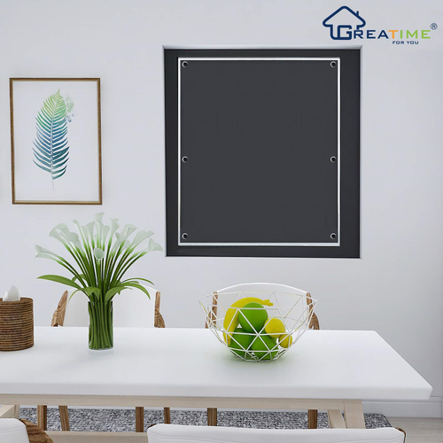 Greatime 100 Blackout Blind Curtains With Suction Cups Thermal