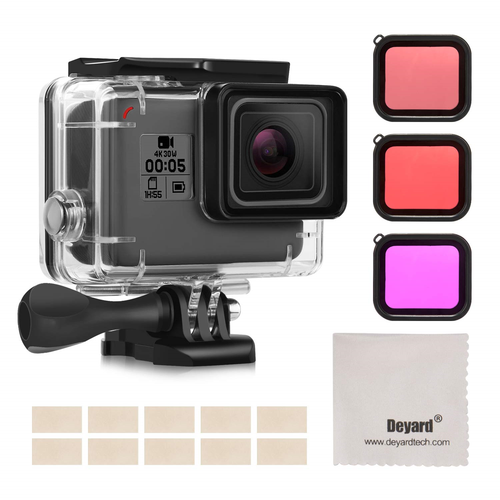 Deyard Waterproof Case Accessory Kit For Gopro Hero 7 Black Hd18 6 5 With Case Eur 81 Picclick It