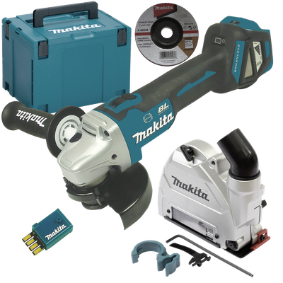 Makita Akku-Winkelschleifer DGA900ZKX2 2x18 V 230mm Solo ohne Akku//Ladegerät