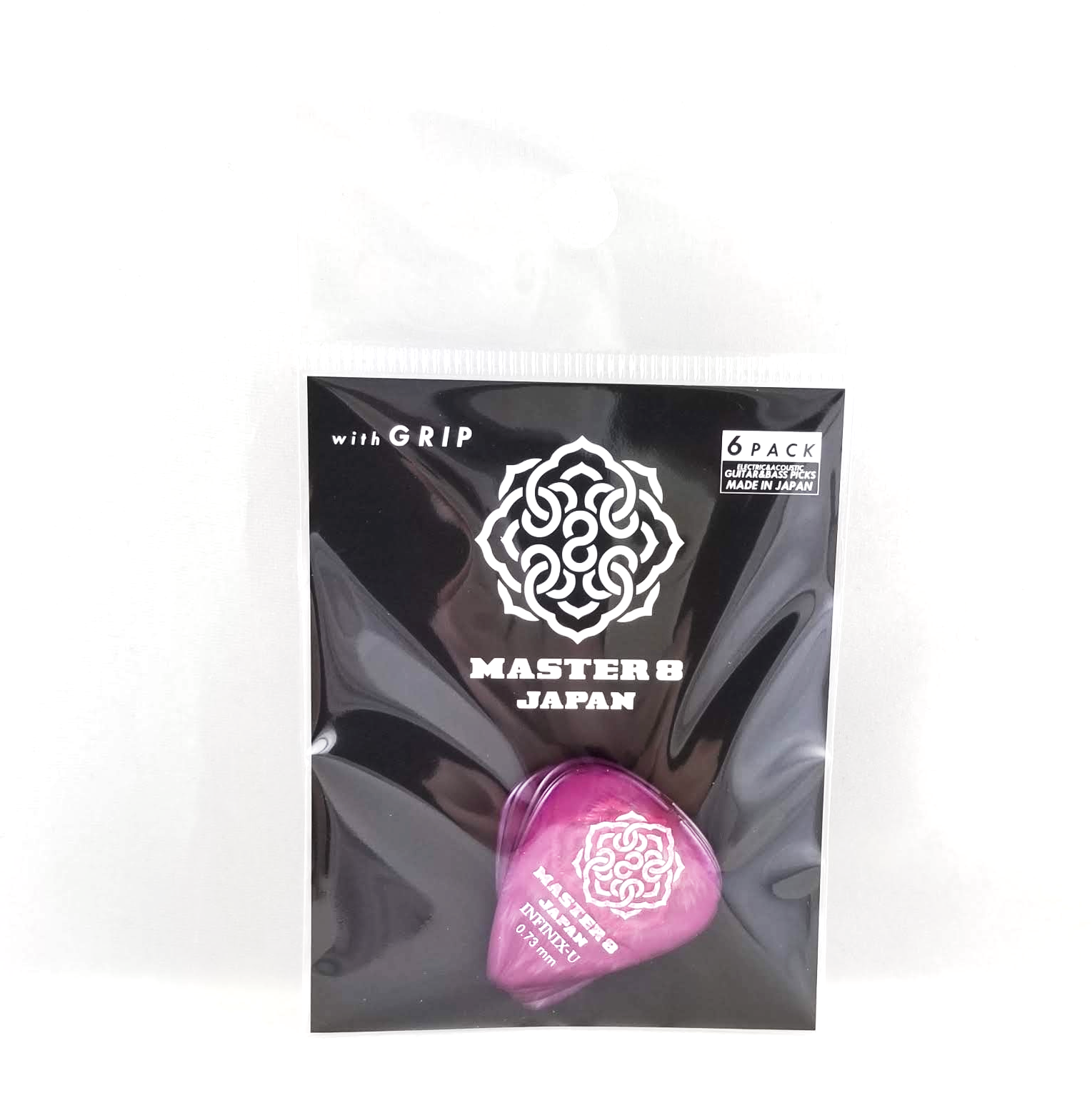 Master 8 Japan Infinix U Grip Guitar Pick 0 73mm Thin 6 Pack Chf 11 17 Picclick Ch