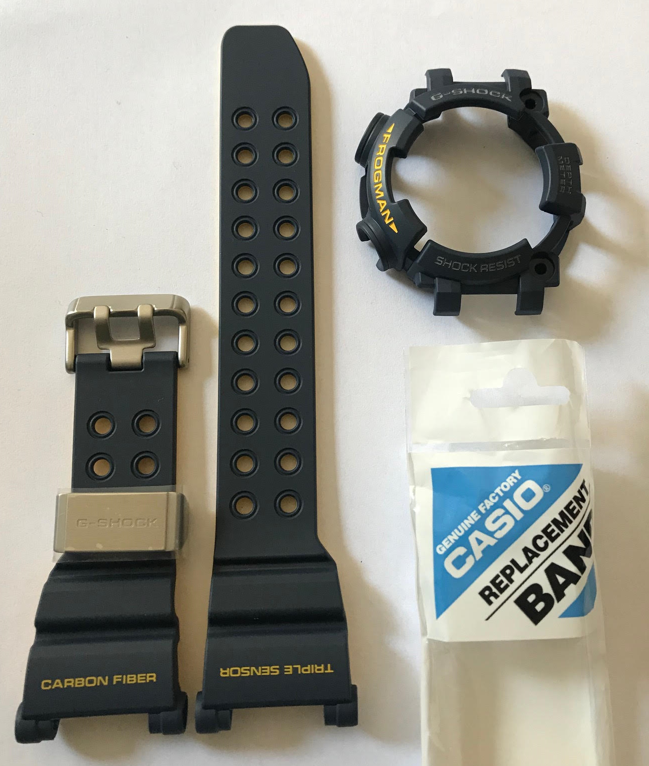 Casio Original G Shock Band Gwf D1000nv 2 Gwf D1000 Frogman And Bezel Gwfd1000 136 00 Picclick