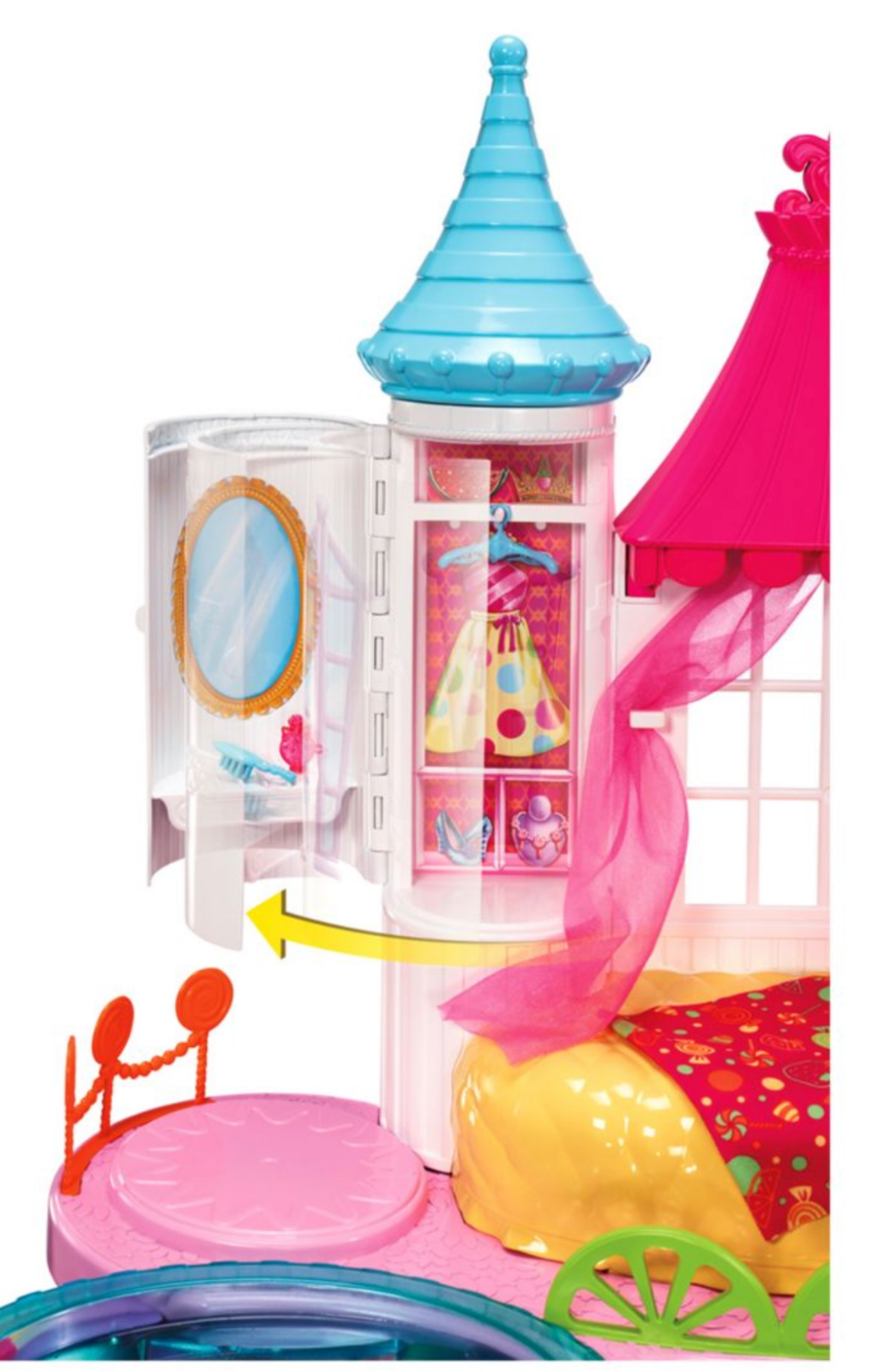 barbie sweetville castle